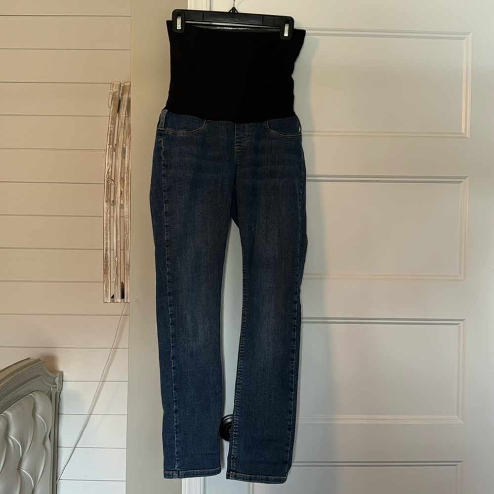 Seraphine Organic Cotton Postpartum Support Jeans